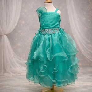 Kids Aqua Dress